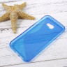 Нескользящий чехол для Samsung Galaxy A7 (2017) SM-A720F (голубой)