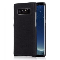 Кожаная накладка LENUO для Samsung Galaxy Note 8 (черный)