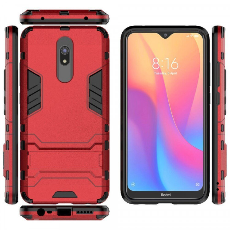 Чехол Duty Armor для Xiaomi Redmi 8 / Redmi 8A (красный)