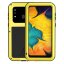 Гибридный чехол LOVE MEI для Samsung Galaxy A30 / Galaxy A20 (желтый)