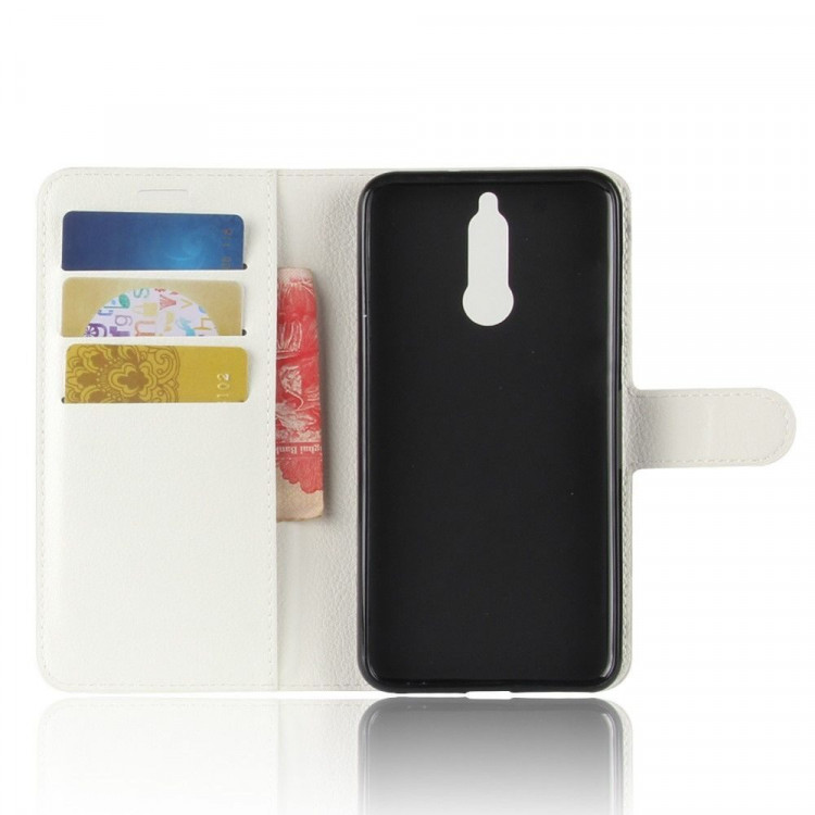 Чехол с визитницей для Huawei Mate 10 Lite / Nova 2i (белый)