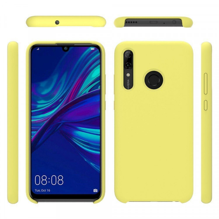 Силиконовый чехол Mobile Shell для Huawei P Smart+ (Plus) 2019 / Enjoy 9s / Honor 10i (желтый)