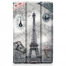 Чехол Smart Case для Lenovo Tab M10 Plus, TB-X606 - 10,3 дюйма (Eiffel Tower)