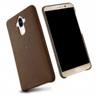 Кожаная накладка LENUO для Huawei Mate 9 (коричневый)