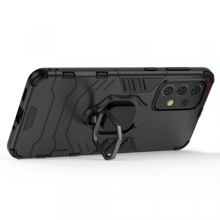 Чехол Armor Ring Holder для Samsung Galaxy A33 5G (черный)
