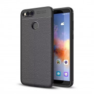Чехол-накладка Litchi Grain для Huawei Honor 7X (черный) Чехол-накладка Litchi Grain для Huawei Honor 7X (черный)