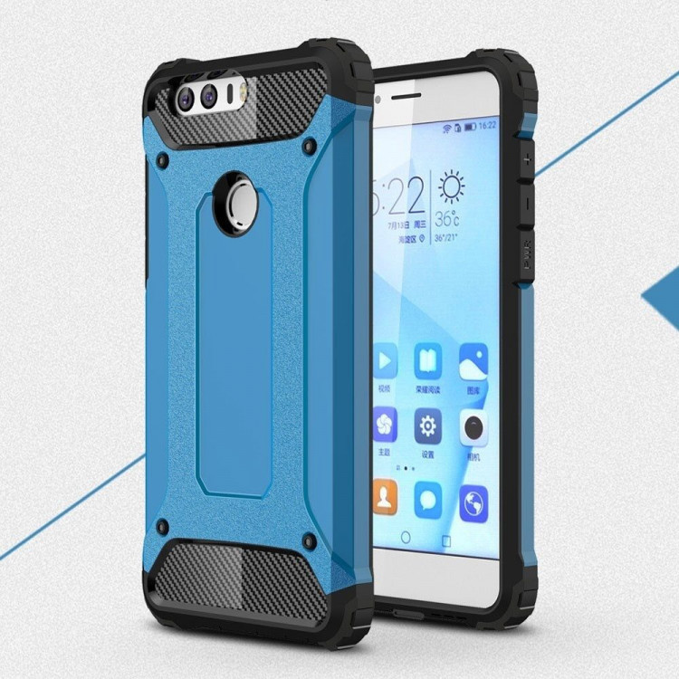 Чехол Armor для Huawei Honor 8 (голубой)