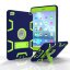 Гибридный TPU чехол для Apple iPad Mini (2019) / iPad Mini 4 (темно-синий + зеленый)