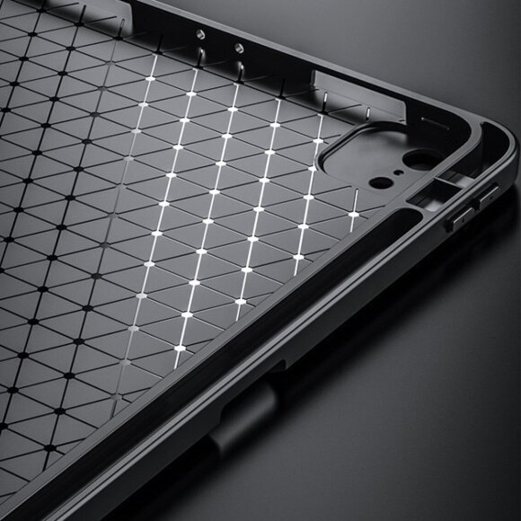 Чехол Drop-Resistant для Apple iPad Pro 12.9 (Серия - 2018 года) (черный)