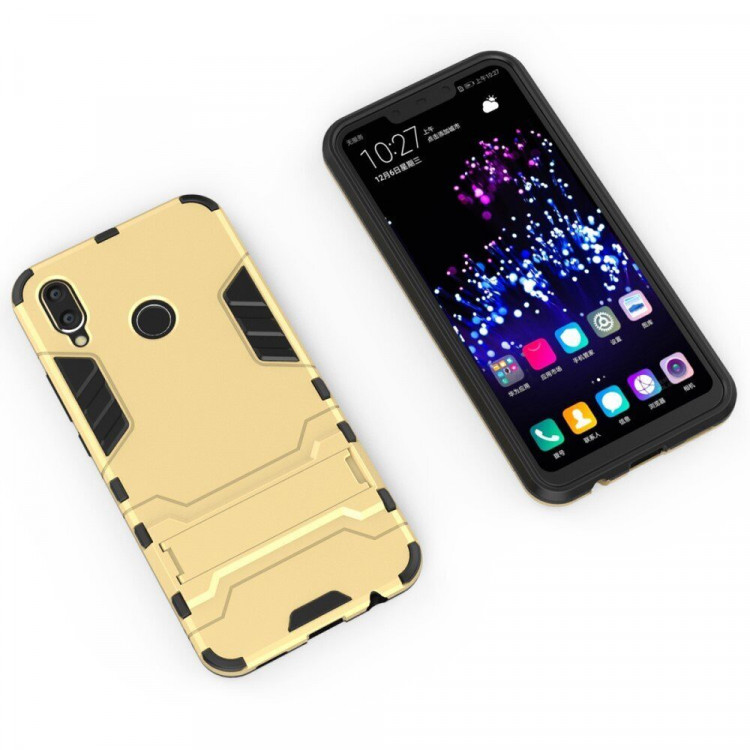 Чехол Duty Armor для Huawei Nova 3i / P Smart+ (Plus) (золотой)
