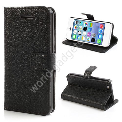 Горизонтальный чехол для iPhone 5C (черный)