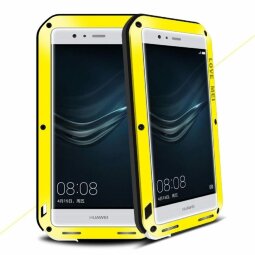 Гибридный чехол LOVE MEI для Huawei P9 (желтый)