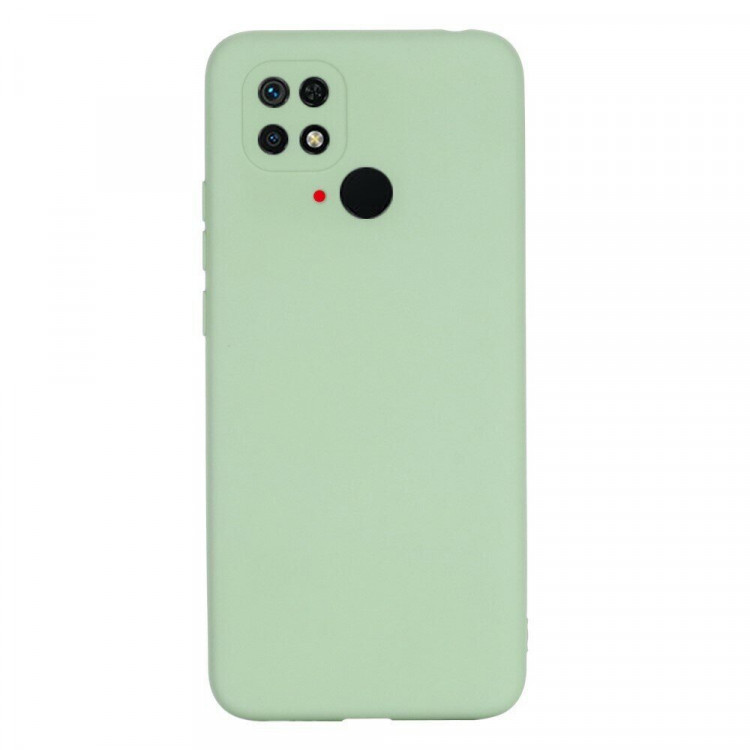 Силиконовый чехол Mobile Shell для Xiaomi Redmi 10C (зеленый)