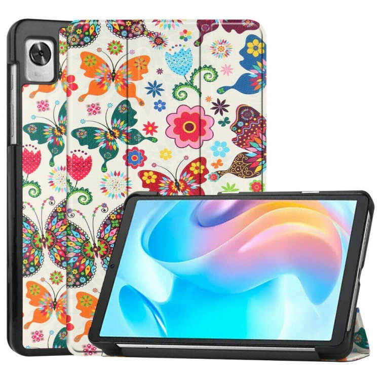 Чехол Smart Case для Realme Pad Mini 8.7 (Butterfly and Flower)