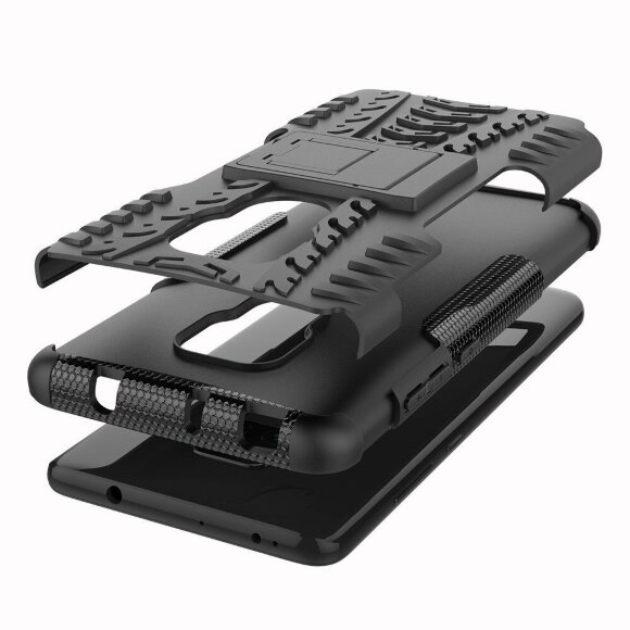 Чехол Hybrid Armor для Huawei Mate 20 (черный)