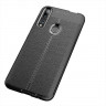 Чехол-накладка Litchi Grain для Huawei P Smart Z / Honor 9X (STK-LX1) (черный)