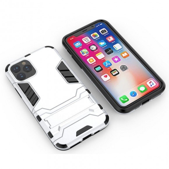 Чехол Duty Armor для iPhone 11 Pro (серебряный)