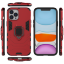 Чехол Armor Ring Holder для iPhone 12 Pro Max (красный)