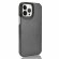 Кожаная накладка-чехол для iPhone 13 Pro Max (черный)