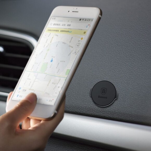 Универсальный магнитный держатель Baseus Flat Type (золотой)