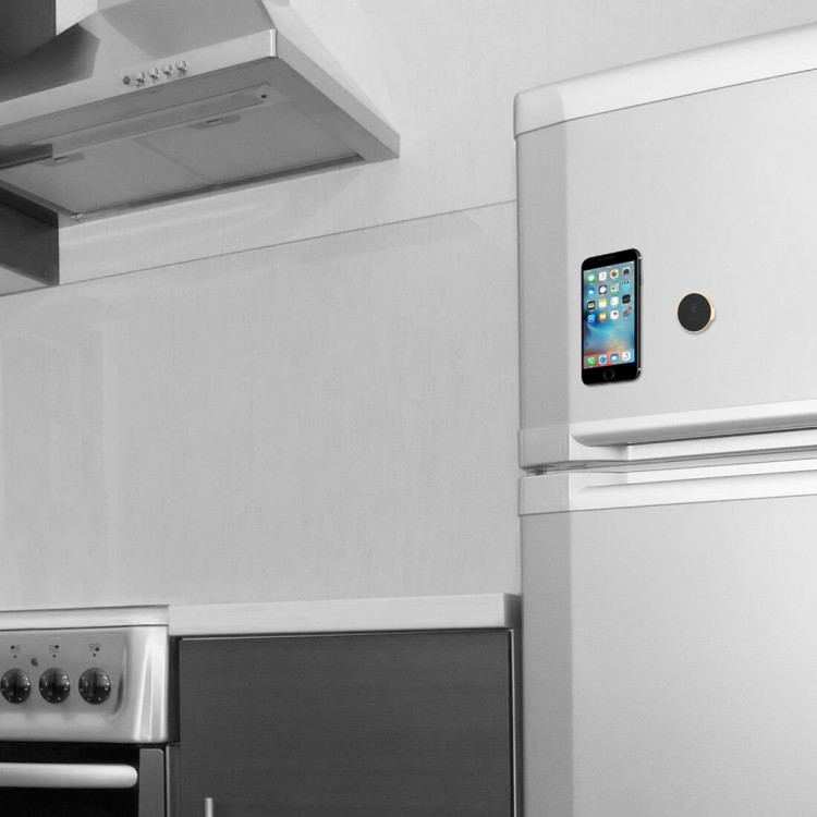 Универсальный магнитный держатель Baseus Flat Type (золотой)