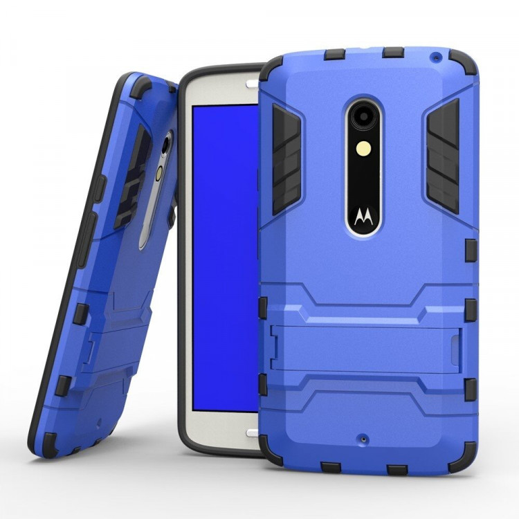 Чехол Duty Armor для Motorola Moto X Play (синий)