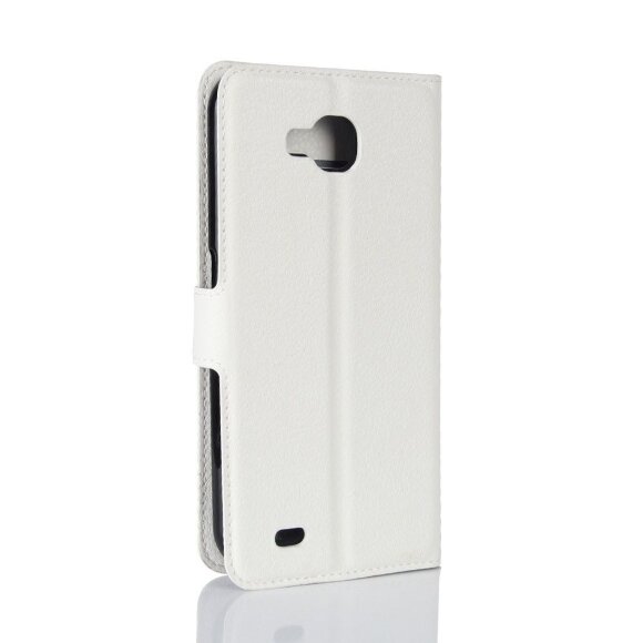 Чехол с визитницей для LG X venture M710DS (белый)