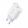 Сетевое зарядное устройство Ugreen USB C 20W PD, цвет белый