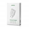 Сетевое зарядное устройство Ugreen USB C 20W PD, цвет белый
