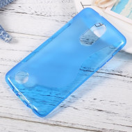 Нескользящий чехол для LG K8 (2017) X300 / M200N (голубой) Нескользящий чехол для LG K8 (2017) X300 / M200N (голубой)