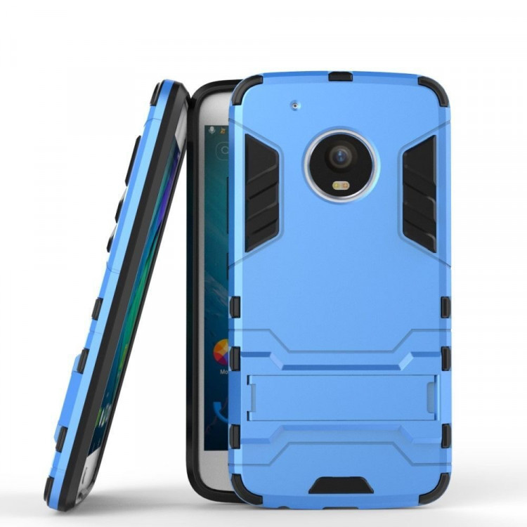 Чехол Duty Armor для Motorola Moto G5 Plus (синий)