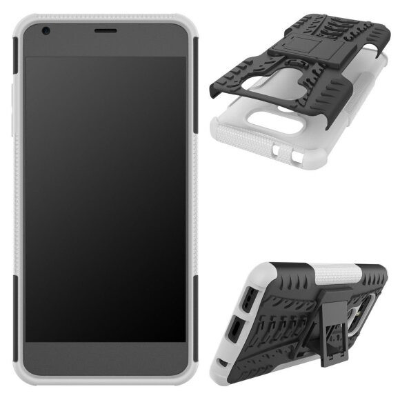 Чехол Hybrid Armor для LG G6 (черный + белый) Чехол Hybrid Armor для LG G6 (черный + белый)