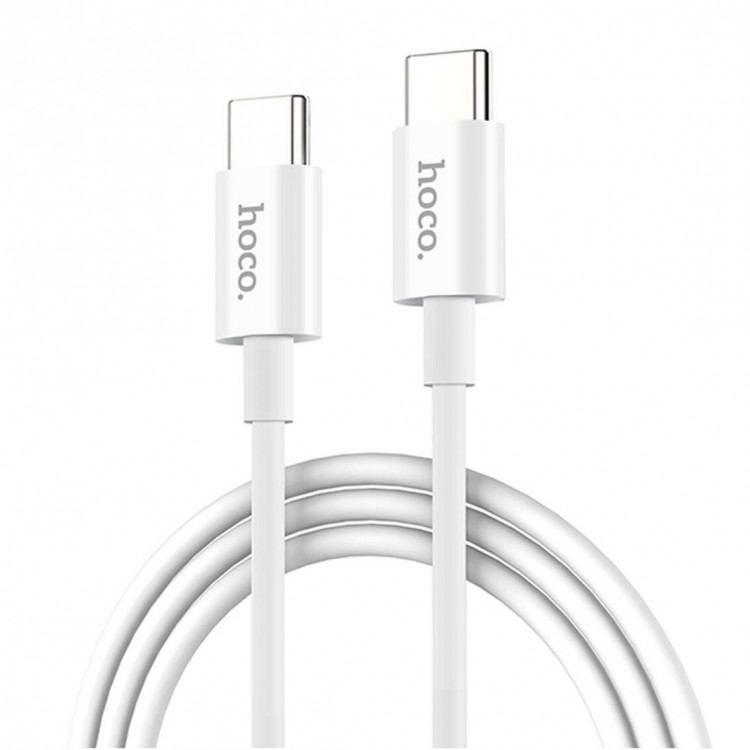Кабель HOCO X23 Type-C - Type-C (белый)