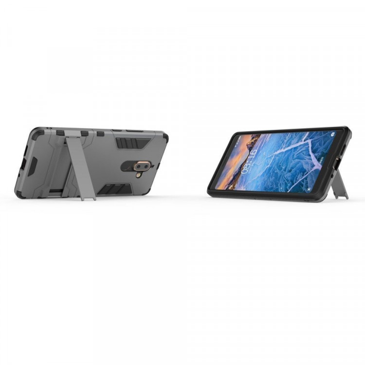 Чехол Duty Armor для Nokia 7 Plus (серый)