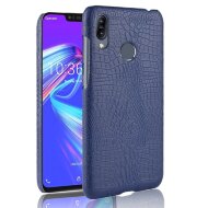 Чехол Crocodile Texture для Asus Zenfone Max (M2) ZB633KL (темно-синий) Чехол Crocodile Texture для Asus Zenfone Max (M2) ZB633KL (темно-синий)