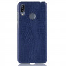 Чехол Crocodile Texture для Asus Zenfone Max (M2) ZB633KL (темно-синий)