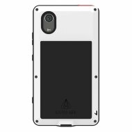 Гибридный чехол LOVE MEI для Sony Xperia XA1 Plus (белый)