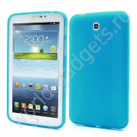 Нескользящий чехол для Samsung Galaxy Tab 3 / P3200 (голубой)