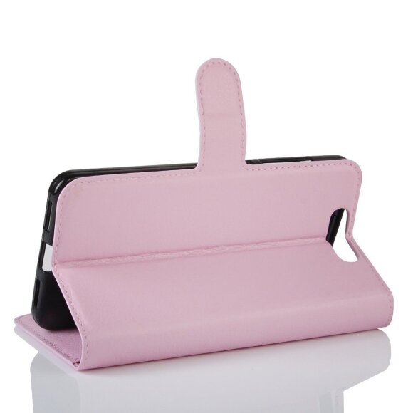 Чехол с визитницей для ZTE Blade V8 (розовый) Чехол с визитницей для ZTE Blade V8 (розовый)