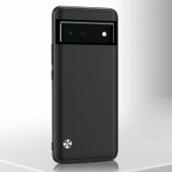 Чехол из искусственной кожи для Google Pixel 7a (черный) Чехол из искусственной кожи для Google Pixel 7a (черный)