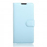 Чехол с визитницей для DOOGEE X6 / X6 Pro (голубой)