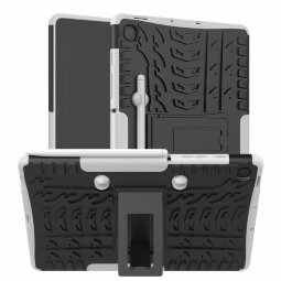 Чехол Hybrid Armor для Samsung Galaxy Tab S6 Lite (черный + белый)