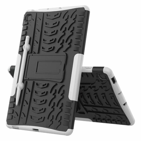 Чехол Hybrid Armor для Samsung Galaxy Tab S6 Lite (черный + белый) Чехол Hybrid Armor для Samsung Galaxy Tab S6 Lite (черный + белый)