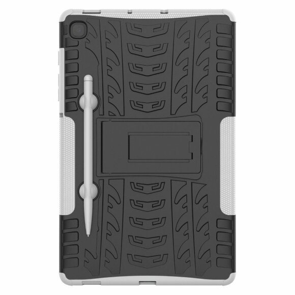 Чехол Hybrid Armor для Samsung Galaxy Tab S6 Lite (черный + белый) Чехол Hybrid Armor для Samsung Galaxy Tab S6 Lite (черный + белый)