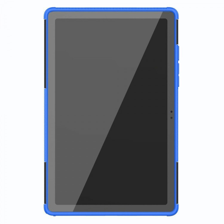 Чехол Hybrid Armor для Samsung Galaxy Tab A7 (2020), Galaxy Tab A7 (2022) SM-T500, SM-T505, SM-T509 - 10,4 дюйма (черный + голубой)