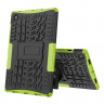 Чехол Hybrid Armor для Samsung Galaxy Tab A8 10.5 (2021) SM-X200 / Galaxy Tab А8 10.5 LTE (2021) SM-X205 (черный + зеленый)