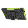 Чехол Hybrid Armor для Samsung Galaxy Tab A8 10.5 (2021) SM-X200 / Galaxy Tab А8 10.5 LTE (2021) SM-X205 (черный + зеленый)