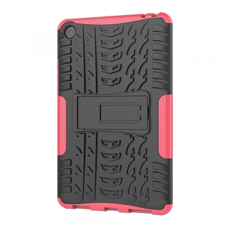 Чехол Hybrid Armor для Xiaomi Mi Pad 4 - 8 дюймов (черный + розовый)