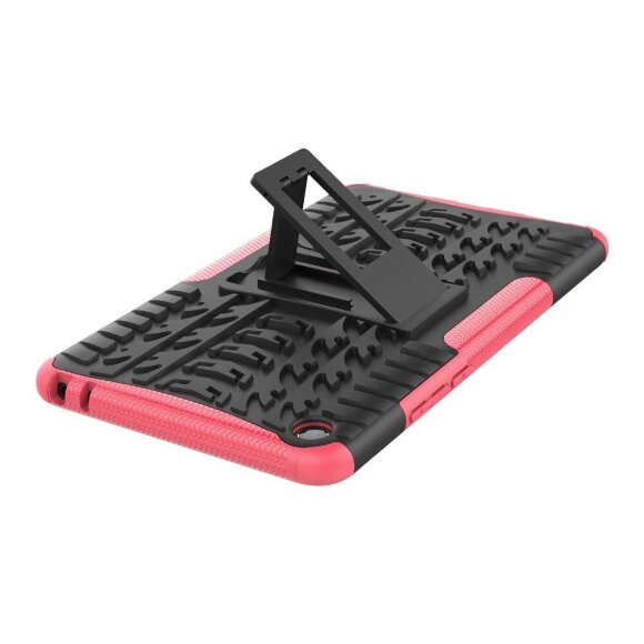 Чехол Hybrid Armor для Xiaomi Mi Pad 4 - 8 дюймов (черный + розовый)