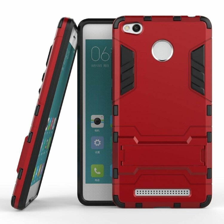 Чехол Duty Armor для Xiaomi Redmi 3 (красный)